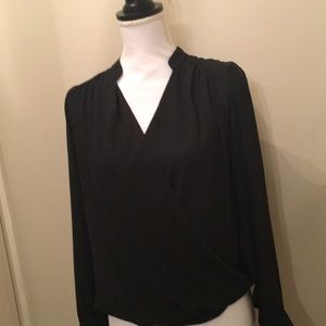 NWT, black INC blouse