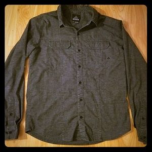 Prana men's button up shirt - medium