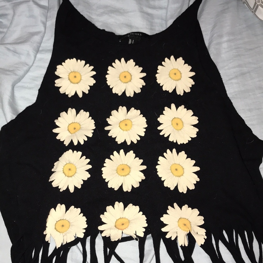 Forever 21 sunflower tank