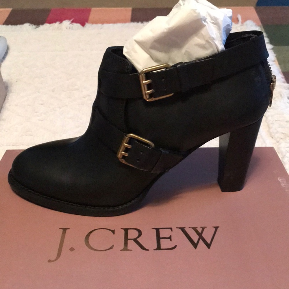 NWOT JCrew Britten platform bootie