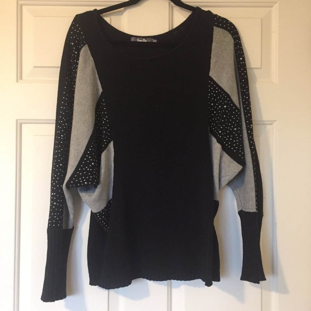 Karma Blue black sweater