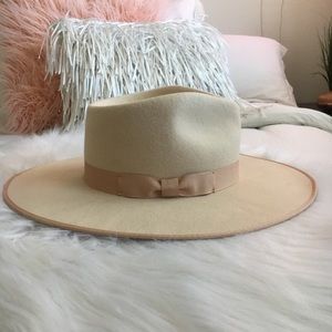 Lack of Color Ivory Rancher fedora hat