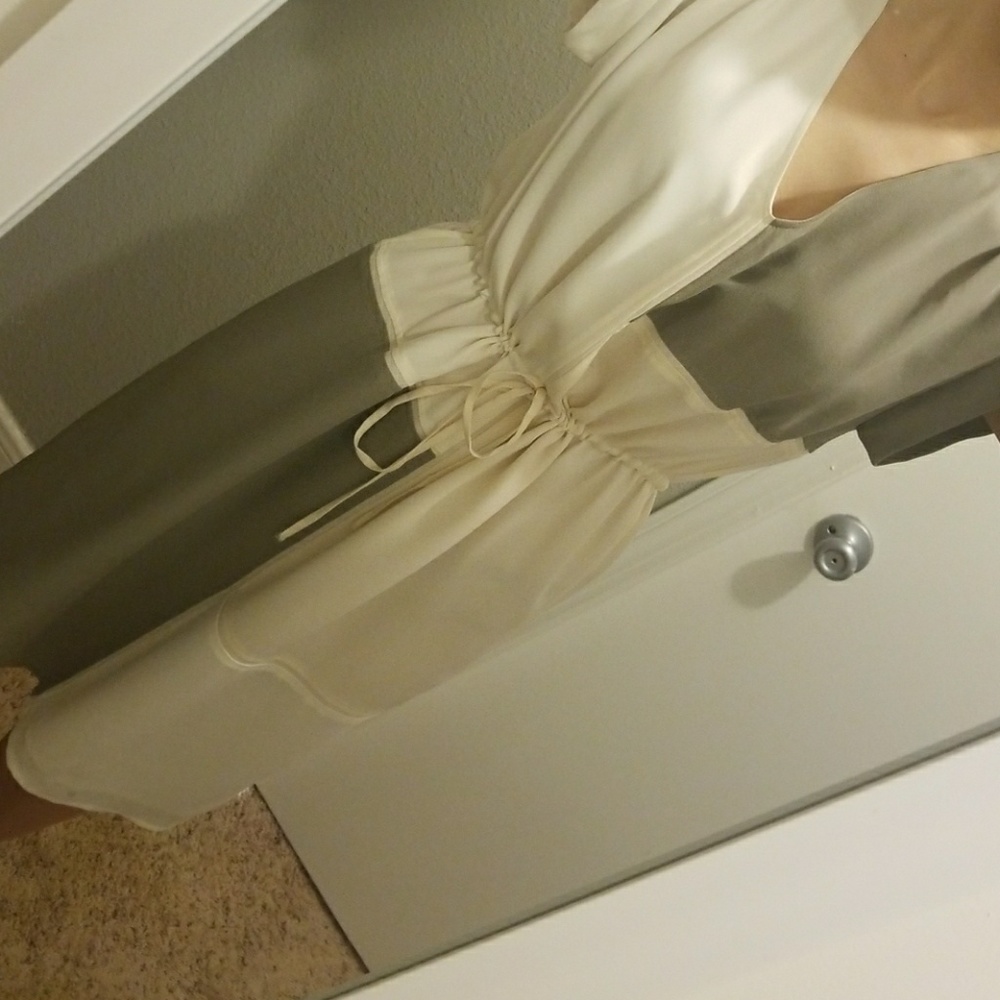 Theory 100% silk dress