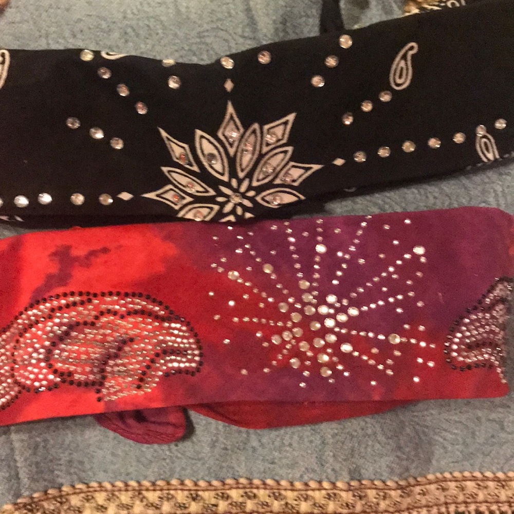 Blinged bandanas Harley approved ⭐️🏍 $8