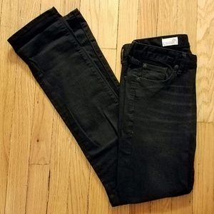GAP Real Straight Black Jeans