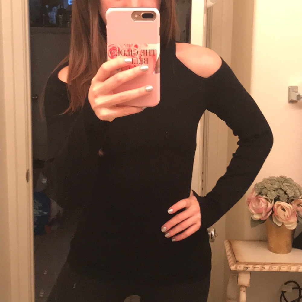 Marciano Cold Shoulder Sweater