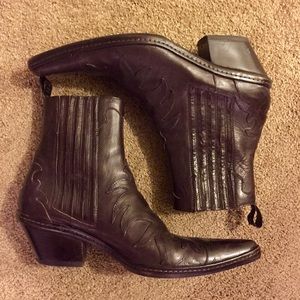 Sartore Classic Western Ankle Boots