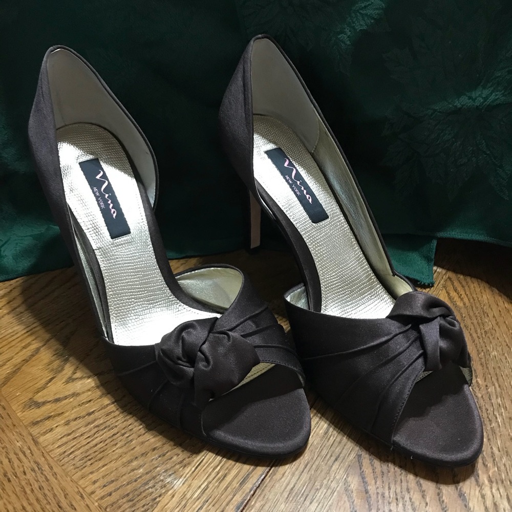 Nina Kylee-LS chocolate Luste size 10