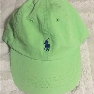 green polo hat