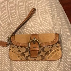 Coach wristlet