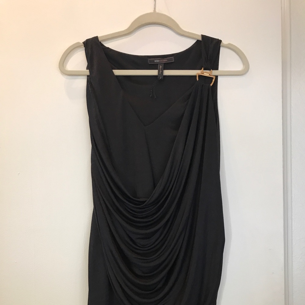 Black cocktail dress