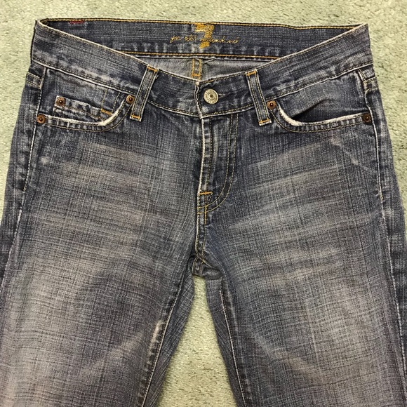 7 For All Mankind Bootcut Jeans size 25 - Picture 1 of 7