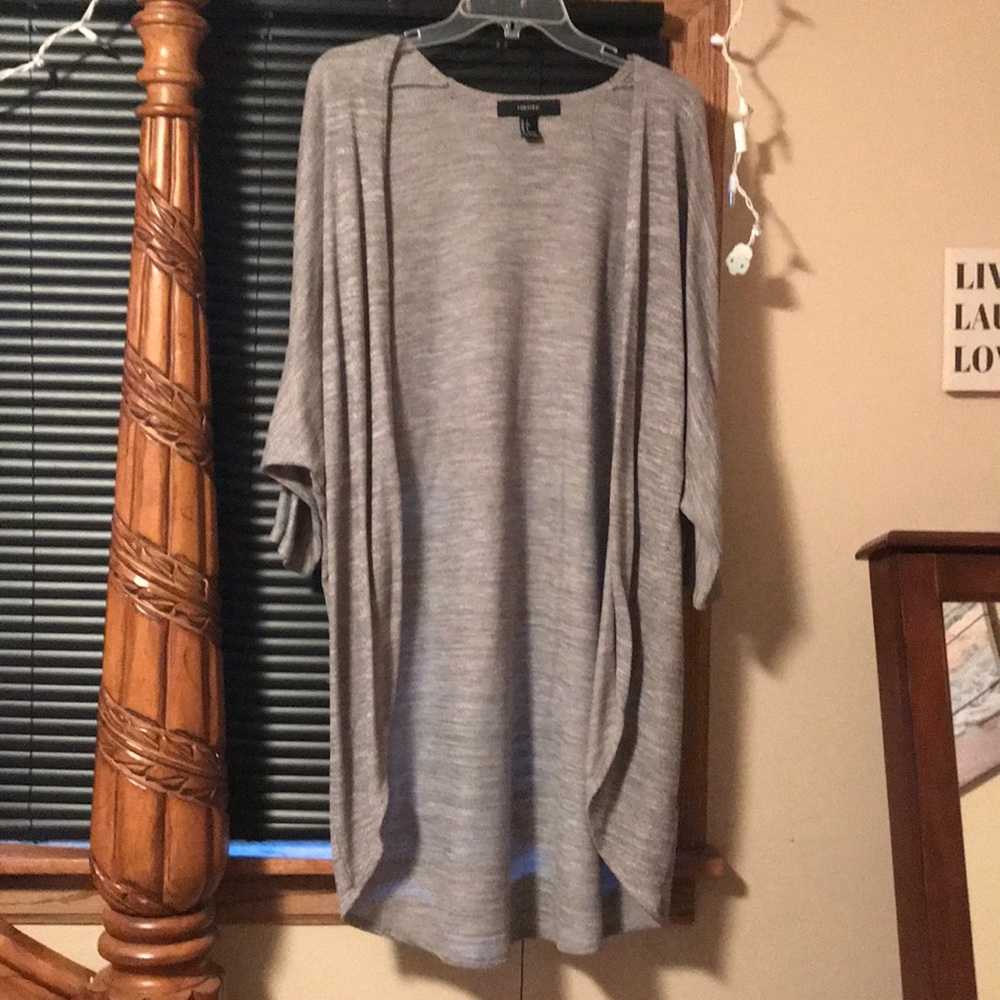 Grey cardigan