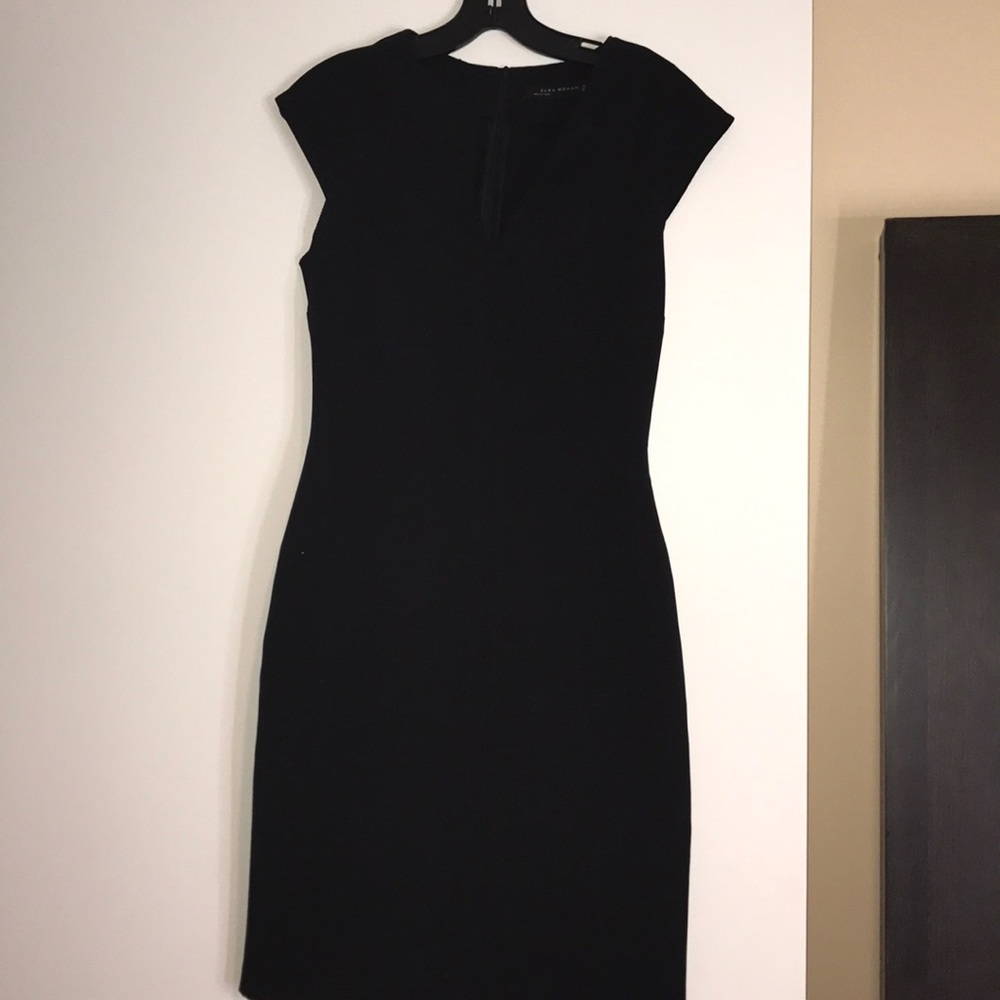 Zara black dress