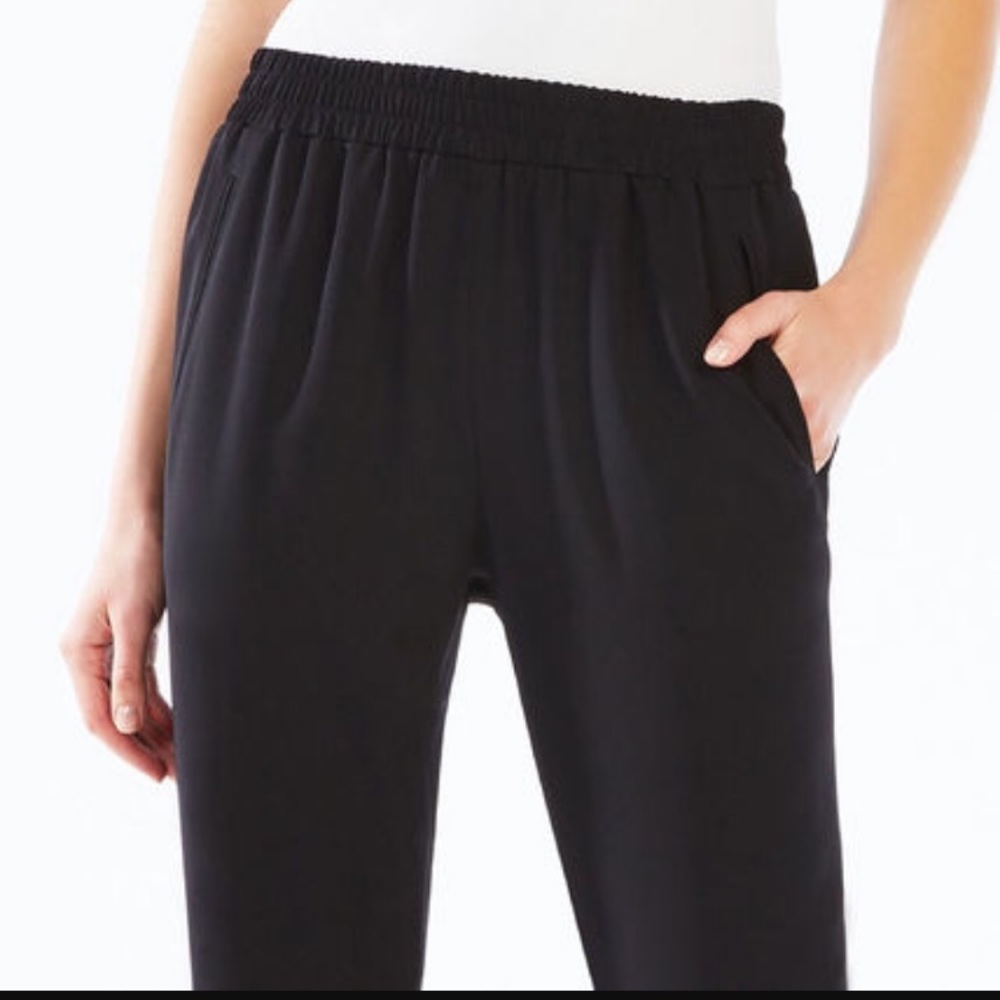 BCBG Black Cuffed Pants