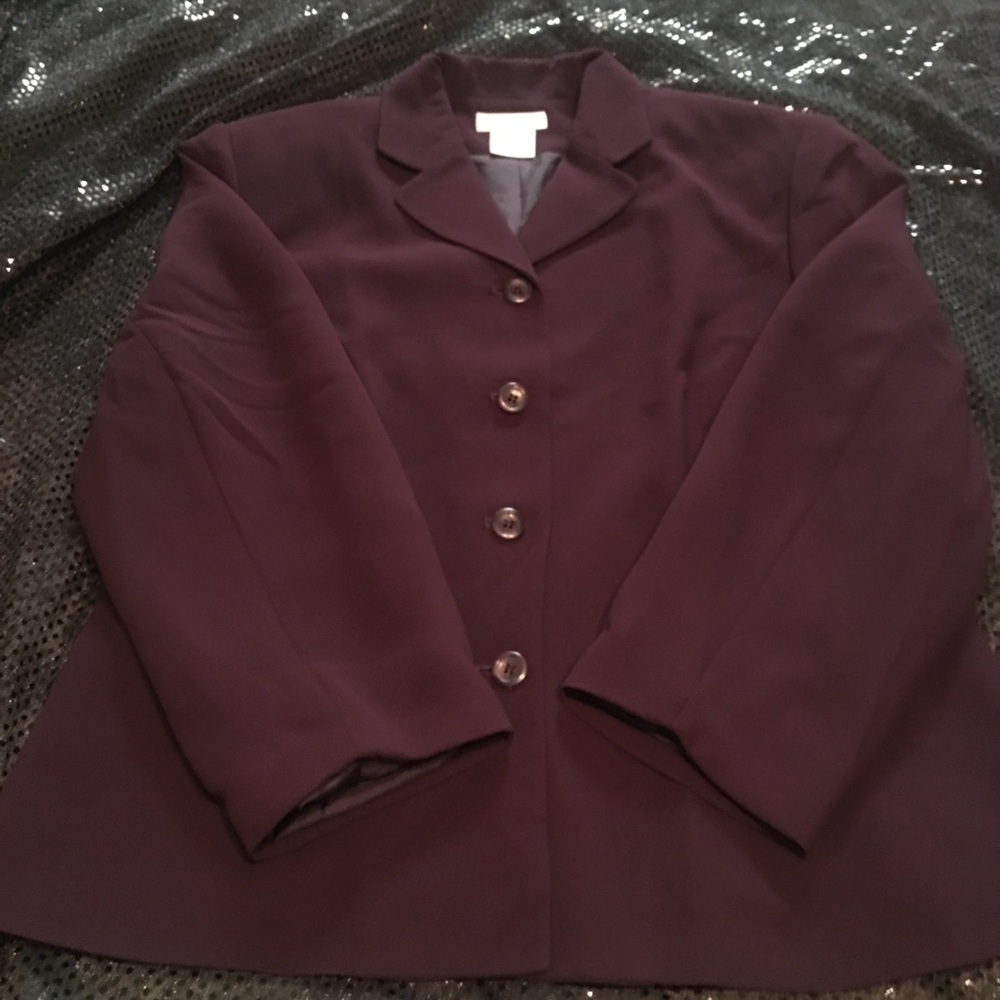 Plum Blazer