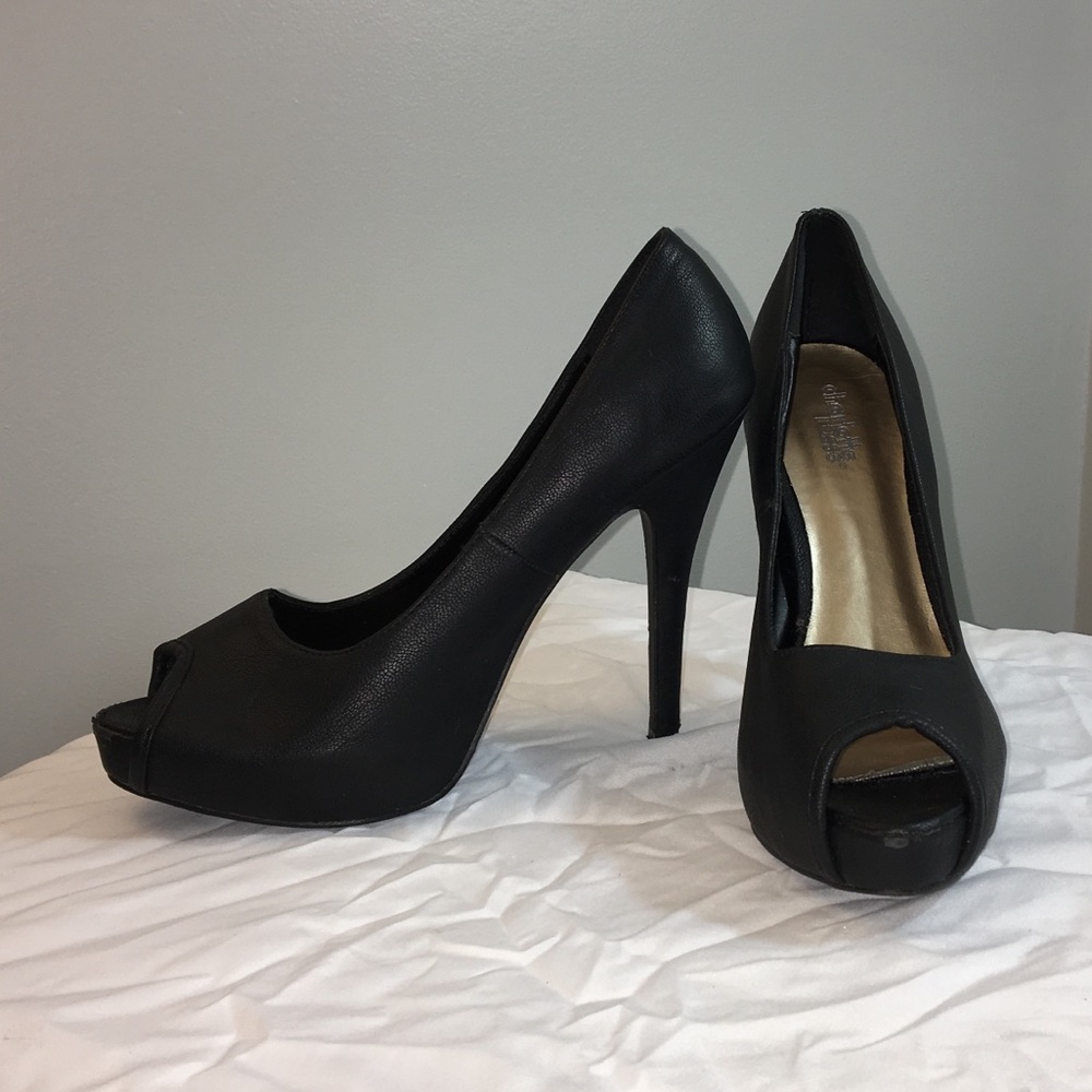 Charlotte Russe Black Heels 🌸