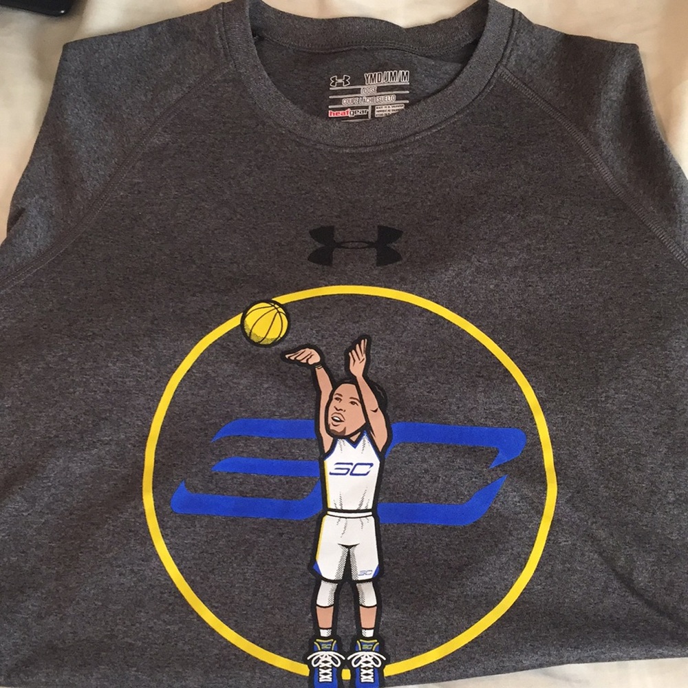 Brand new Steph Curry Under Armour Youth Shirt.