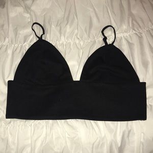 Black Crop Top