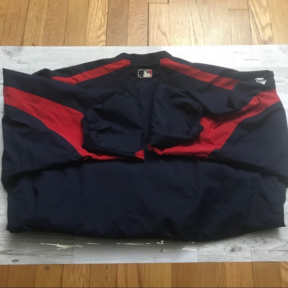 Majestic Cleveland Indians men's Baseball pullover - Picture 5 of 7