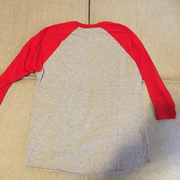 American Apparel Mens Baseball Style Shirt SZ Med - Picture 3 of 3