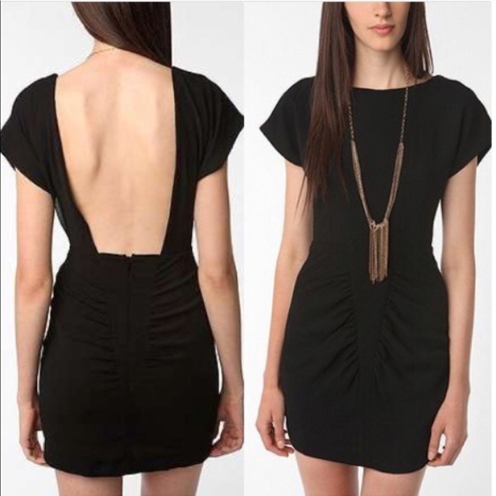 Silence and Noise Scoop Back Dress