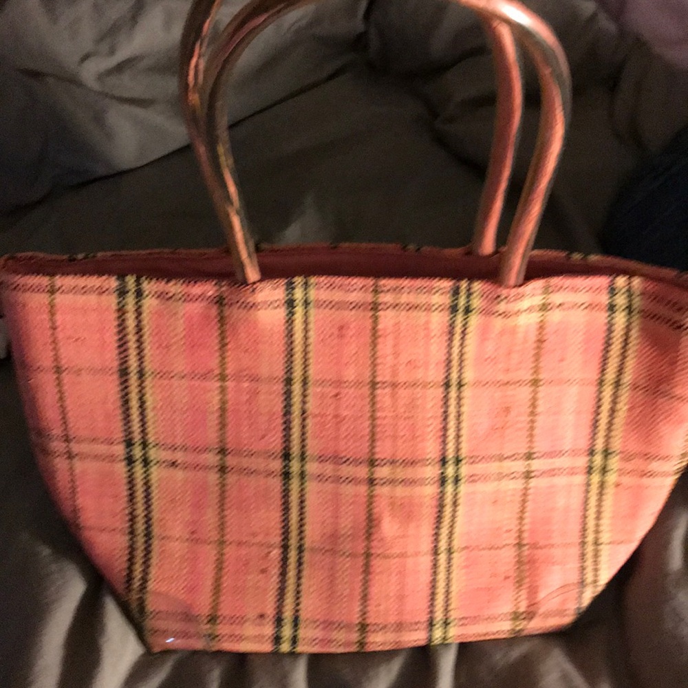 Straw bag