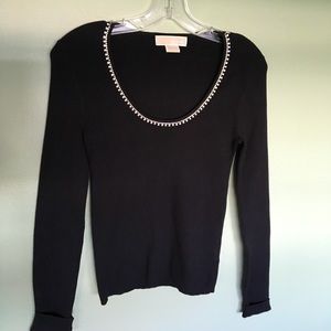 MICHAEL KORS black sweater, Small