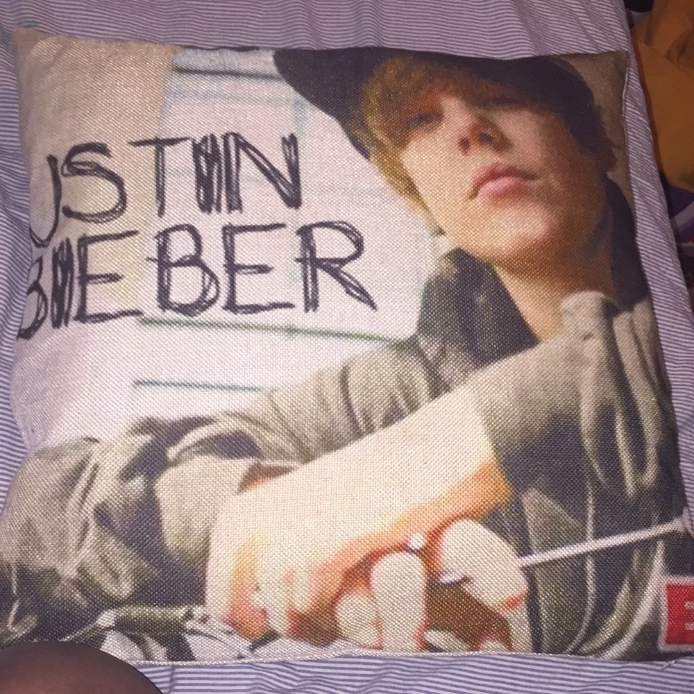 Justin Bieber Decor Pillow