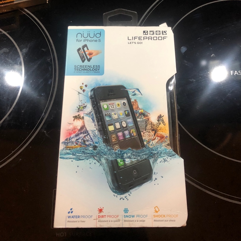 NUUD Lifeproof case for iPhone 5–Brand new in box