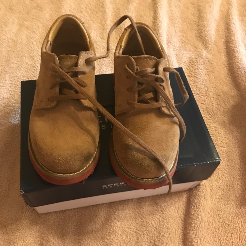 Boys sperry oxfords