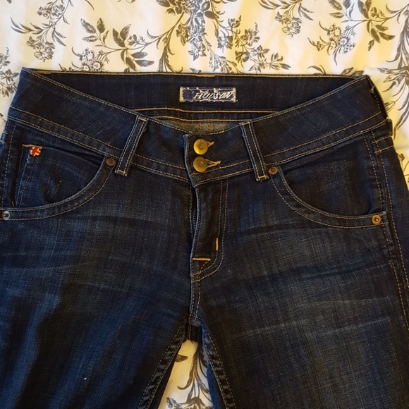 Hudson Jeans Denim - Hudson bootcut jeans dark wash