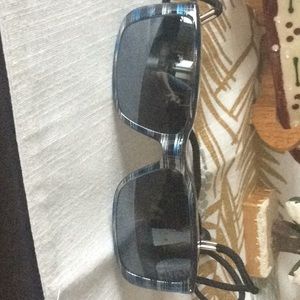 Fit over polarized sunglasses.