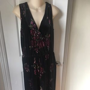 Velvet jumpsuit
