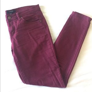 ✨Maroon Skinny Jeans✨
