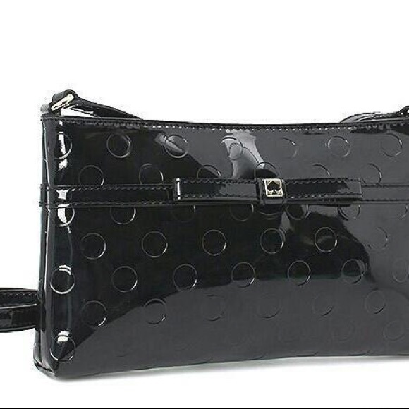 kate spade Handbags - Kate Spade Camellia St Amy Black Patent Crossbody