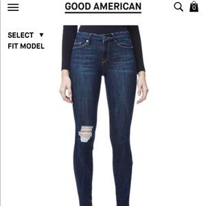 Good American “Good Legs” Skinny Jeans