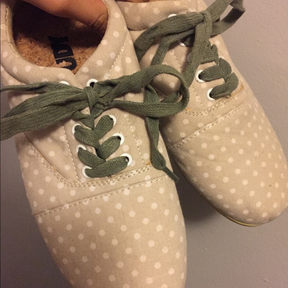 Grey shoes
