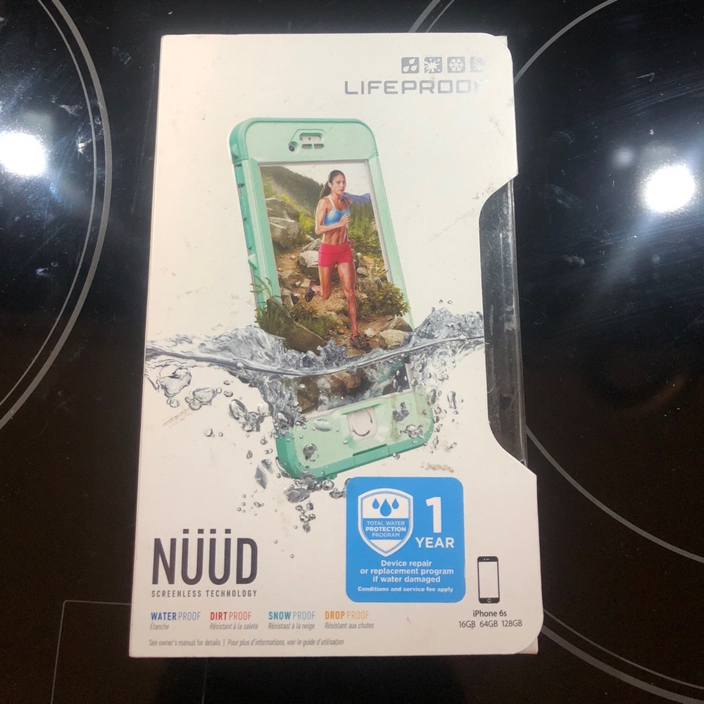 NUUD Lifeproof case for iPhone 6s, used