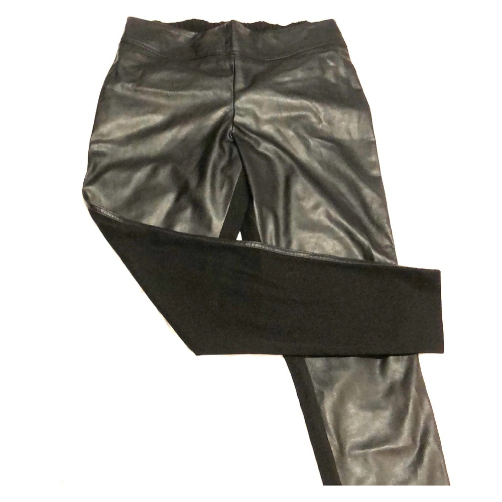 Faux leather leggings