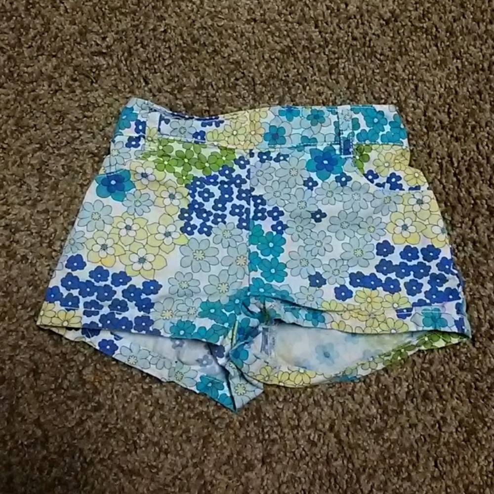 Floral baby girl gymboree shorts