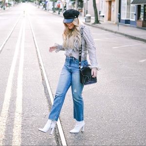 steve madden editor bootie white