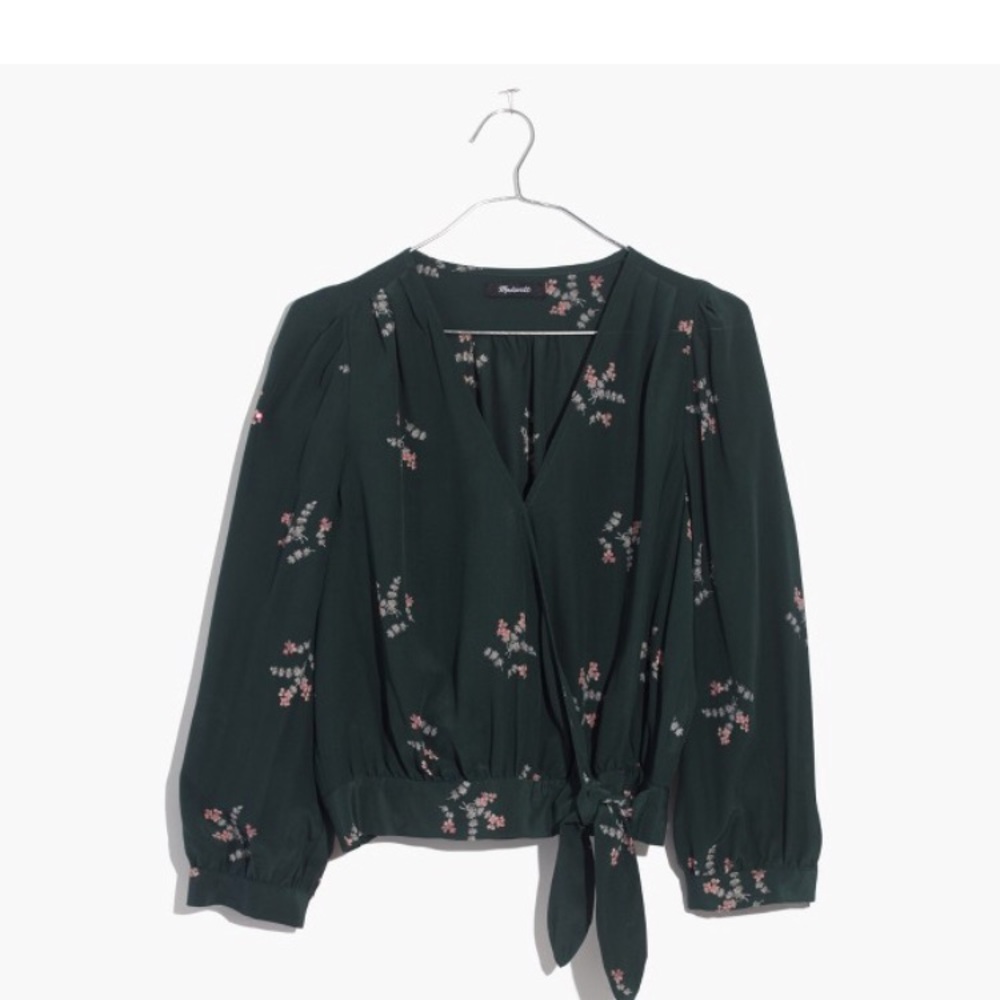 Madewell silk top