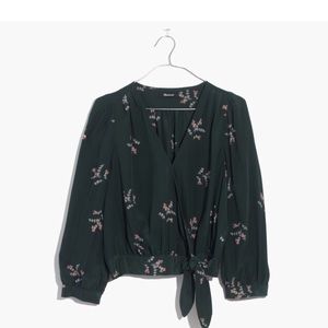 Madewell silk top