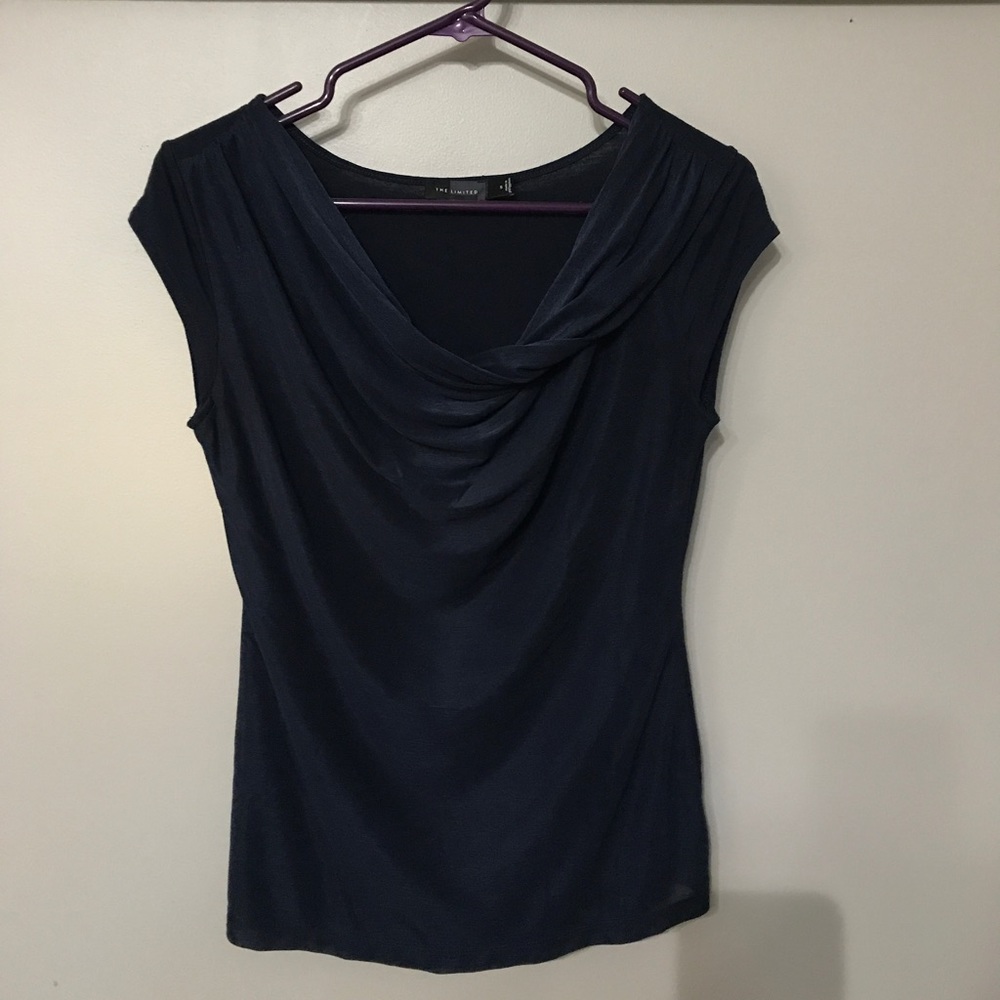 Navy blouse