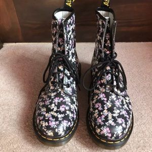 Floral Doc Martens
