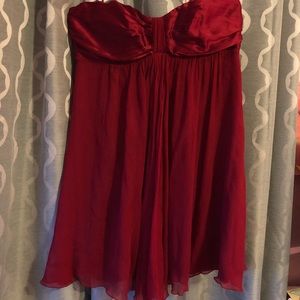 Express size 12 strapless cocktail dress