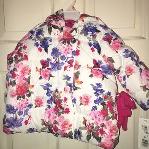 NWT 12 months girl’s coat