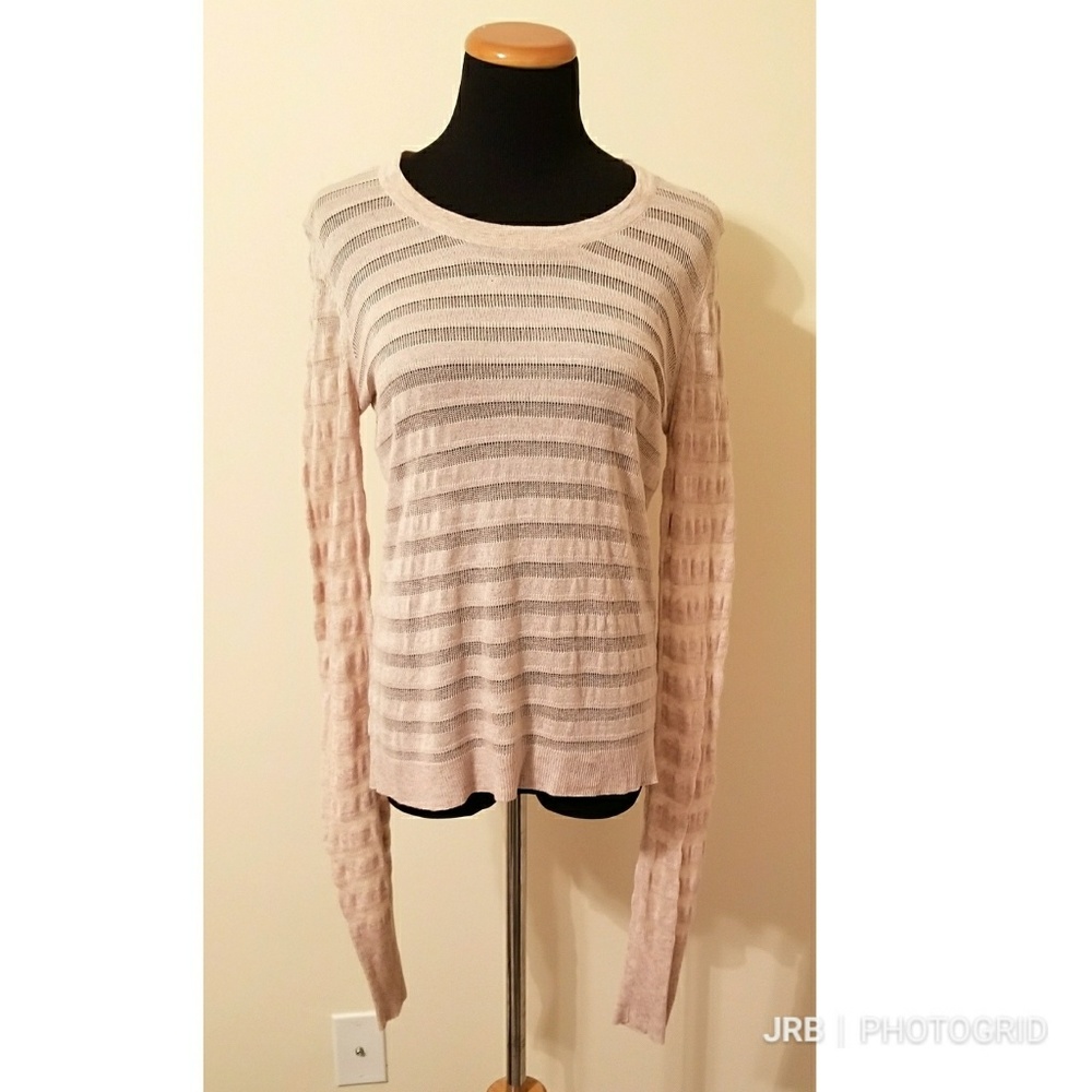 Theory sweater with elongated sleeves