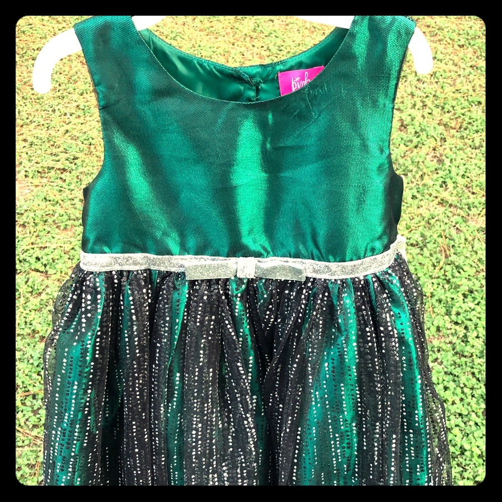 Holiday / Party glam dress for little girl
